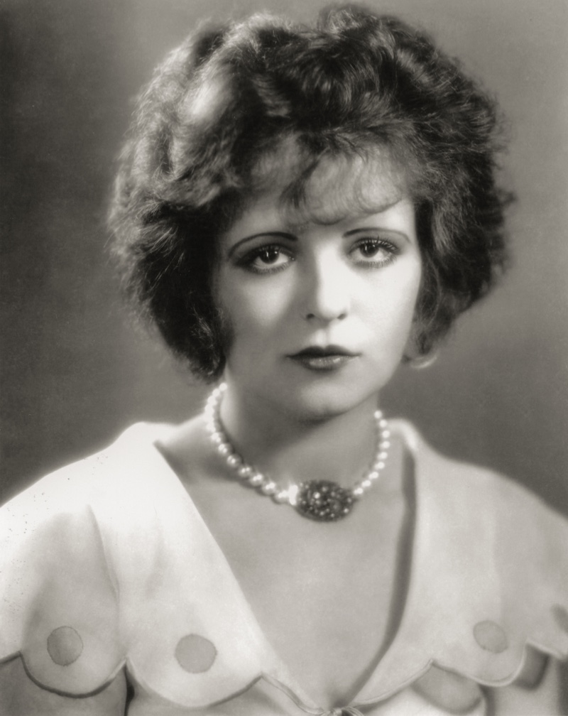 Clara Bow Curls 1920s