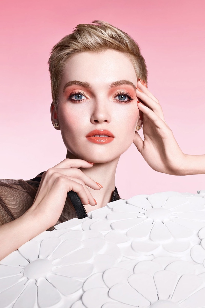 Dior takes inspiration from flowers for Pure Glow spring 2021 campaign.