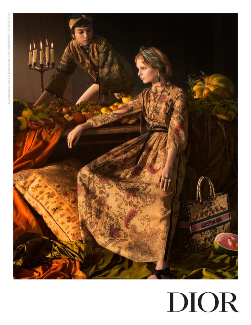 Influenced by the work of the masters, Dior showcases painterly inspired images for spring-summer 2021 campaign.