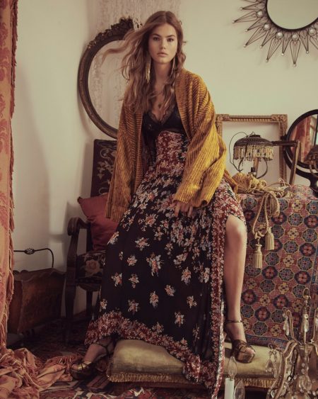 Myrthe Bolt Embraces Bohemian Looks From Free People Myrthe Bolt Embraces Bohemian Looks From Free People