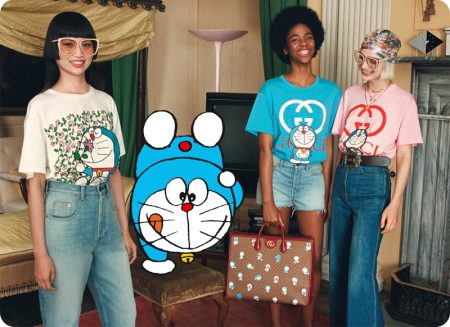 Doraemon x Gucci Team Up for Lunar New Year Campaign Doraemon x Gucci collaboration campaign unveiled for 2021 Lunar New Year.