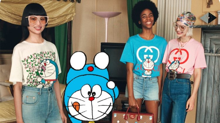 Doraemon x Gucci Team Up for Lunar New Year Campaign
