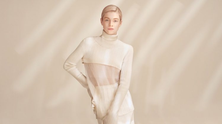Hunter Schafer Radiates in Shiseido Makeup Campaign