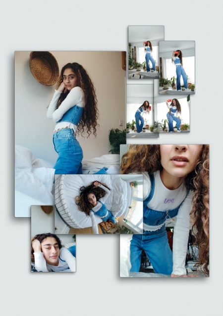Lee x H&M Team Up On 90s Inspired Denim Deba stars in LEE x H&M campaign.