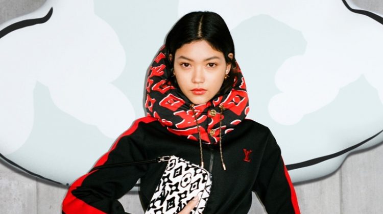 Mika Schneider Sports Louis Vuitton x Urs Fischer Collaboration