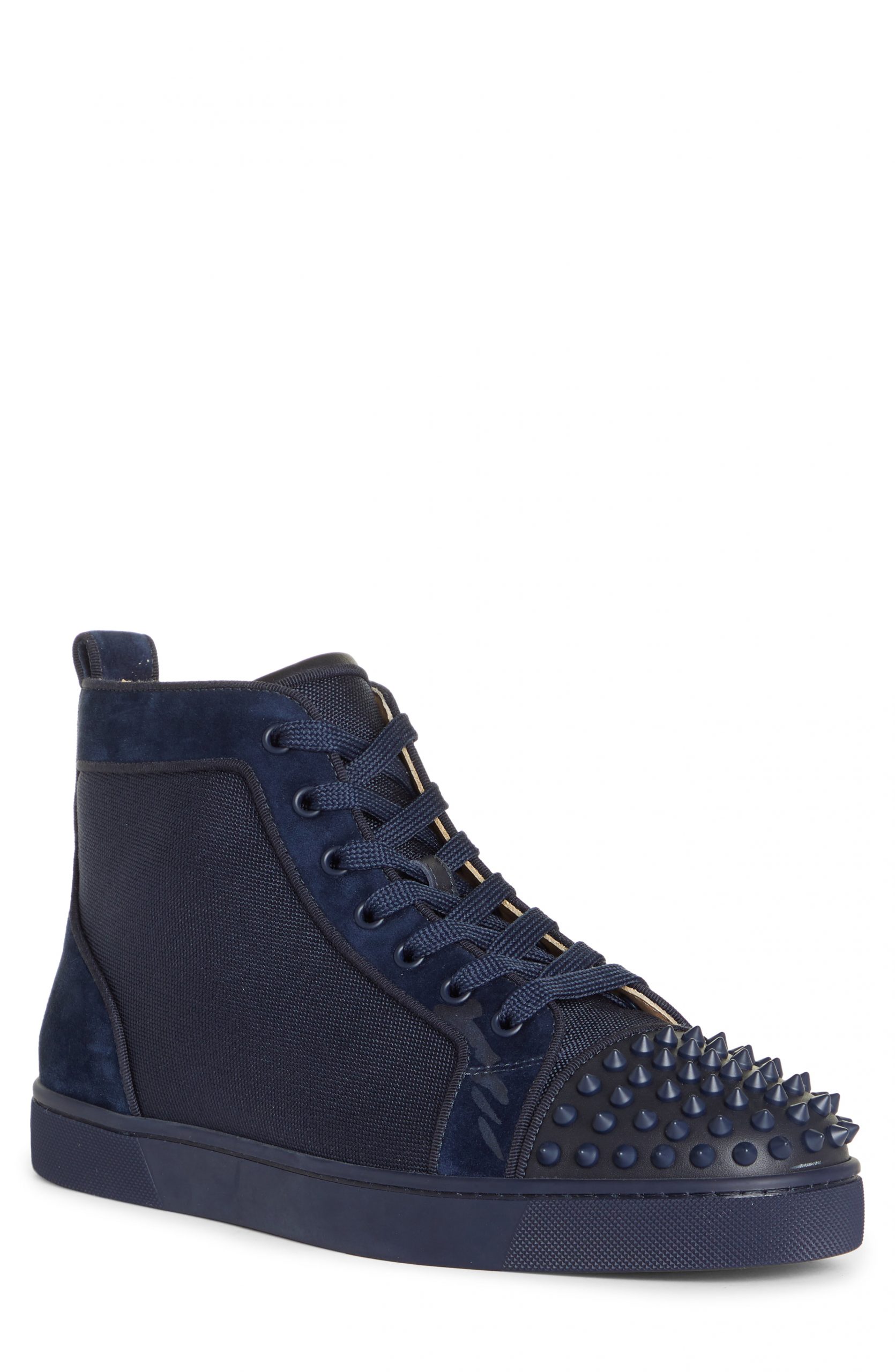 louis spikes orlato high top sneaker