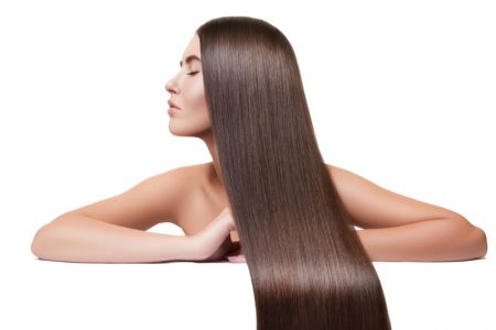 6 Simple Ways to Help Your Hair Grow Faster, Longer, and Stronger Model Brown Straight Long Hair Concept