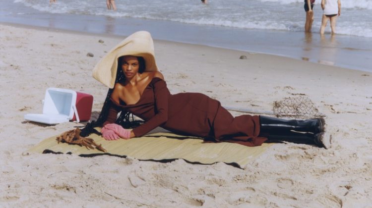 Najiyah Imani Hits the Beach for ELLE Mexico