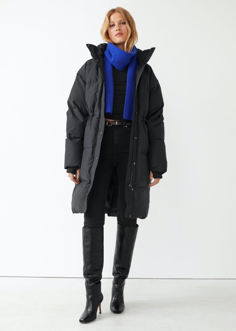 & Other Stories Hooded Down Puffer Jacket $299