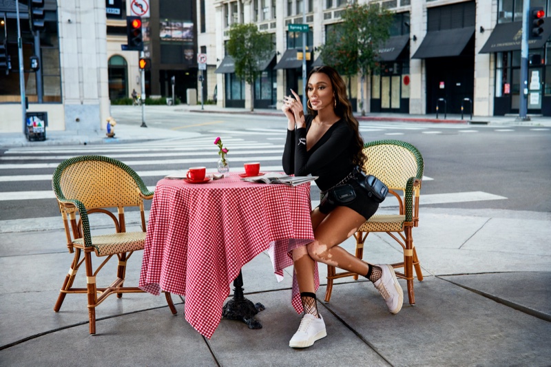 Winnie Harlow stars in PUMA Fashion Rebels campaign.