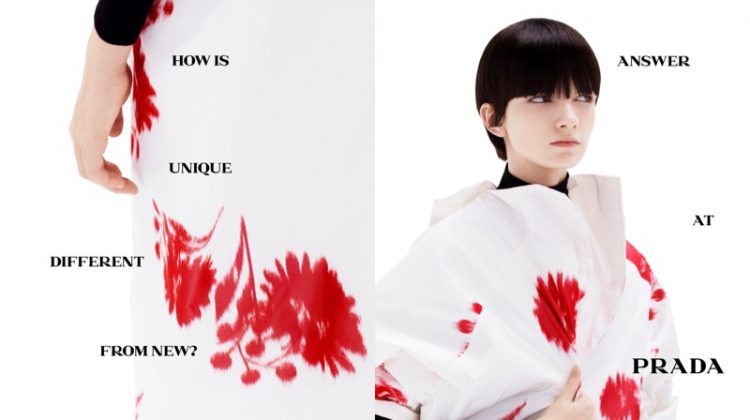 Prada Poses Questions With Spring 2021 Campaign