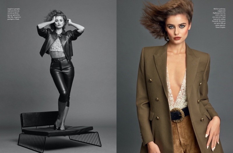 Taylor Hill Graces the Pages of Vogue Greece