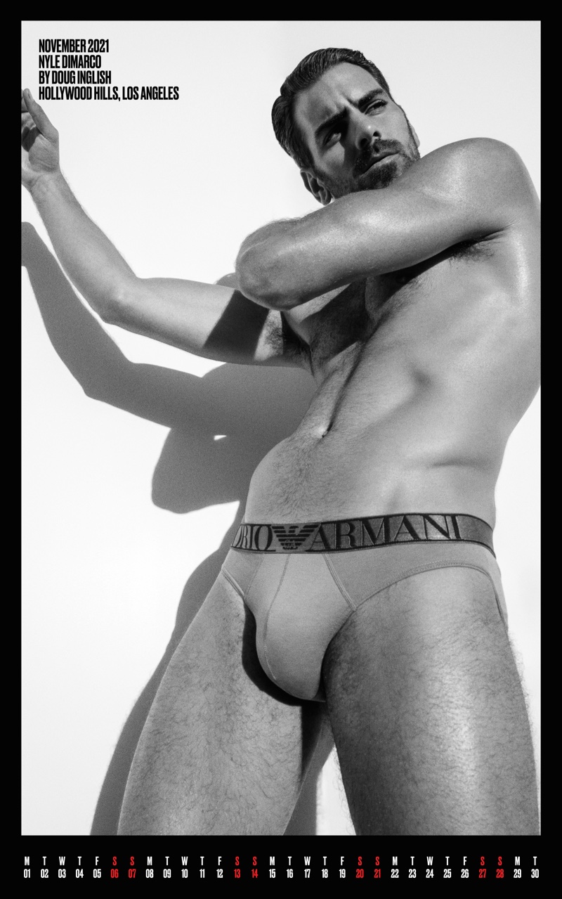 Nyle DiMarco for November. Photo: Doug Inglish for V Magazine