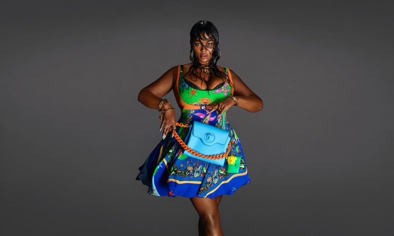 Plus-size model Precious Lee is the face of Versace spring-summer 2021 campaign.