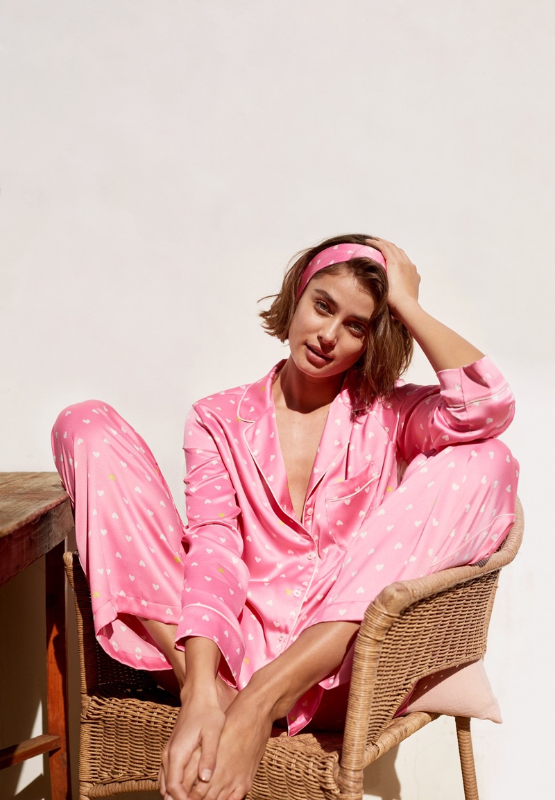 Victoria's Secret features pajamas in Valentine's Day 2021 campaign.