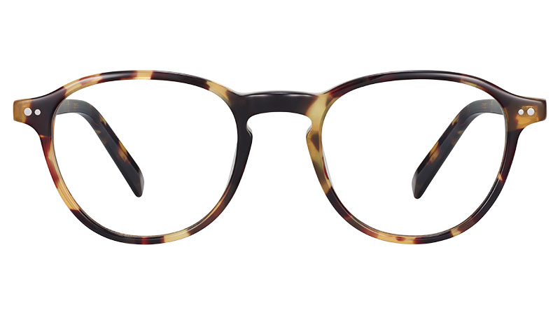 Warby Parker Truesdale Glasses in Walnut Tortoise $95