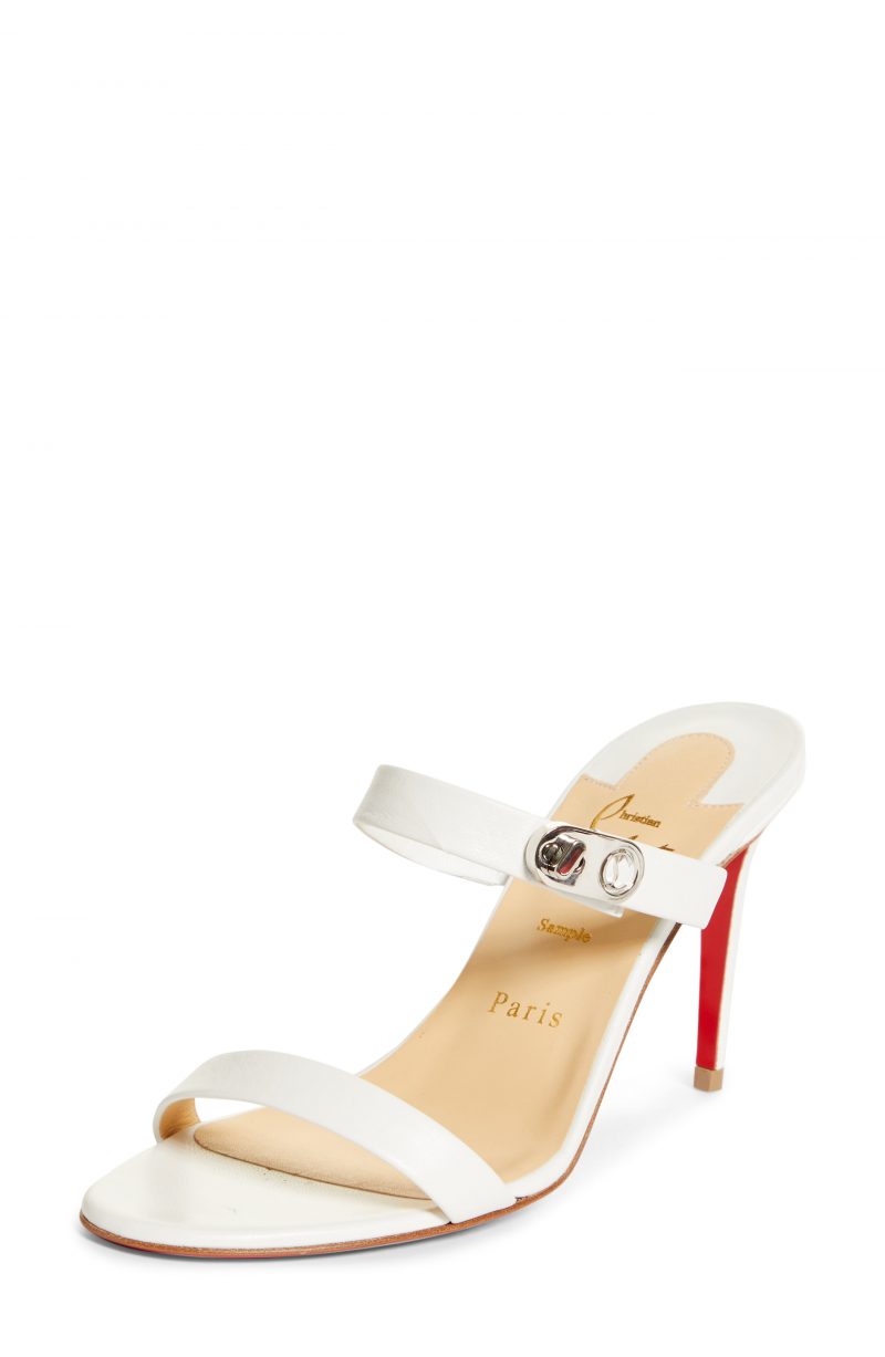 louboutin lock me sandals