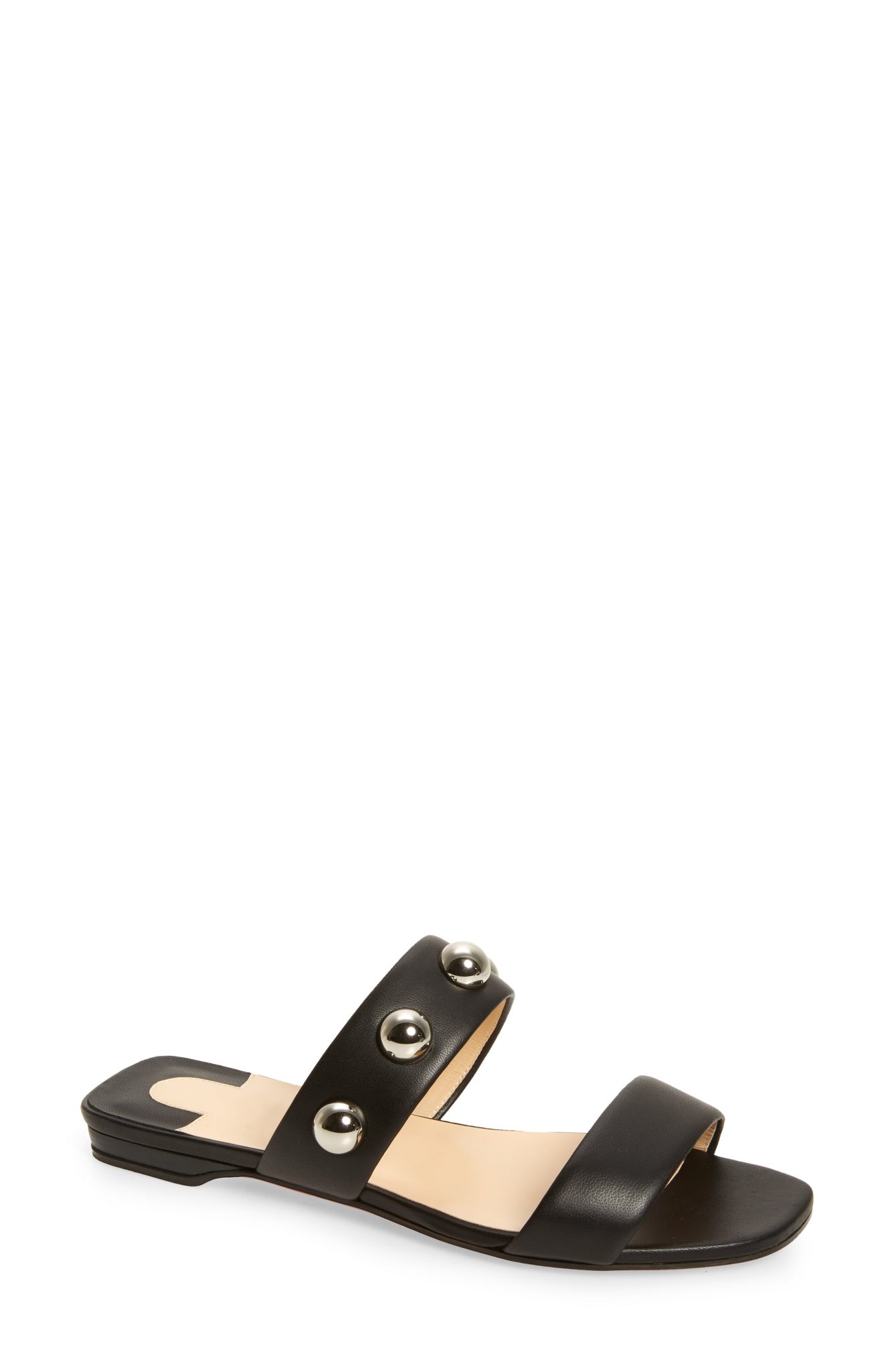 Women’s Christian Louboutin Simple Bille Slide Sandal, Size 5US - Black ...