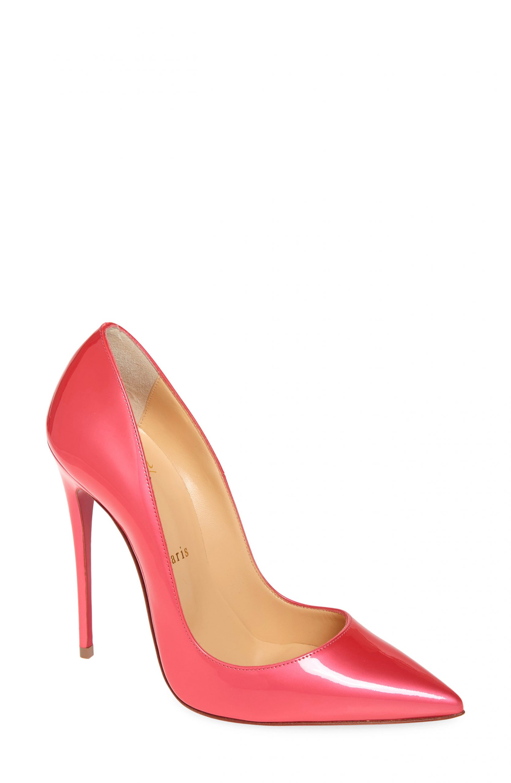Women’s Christian Louboutin So Kate Pointy Toe Pump, Size 5.5US - Pink ...