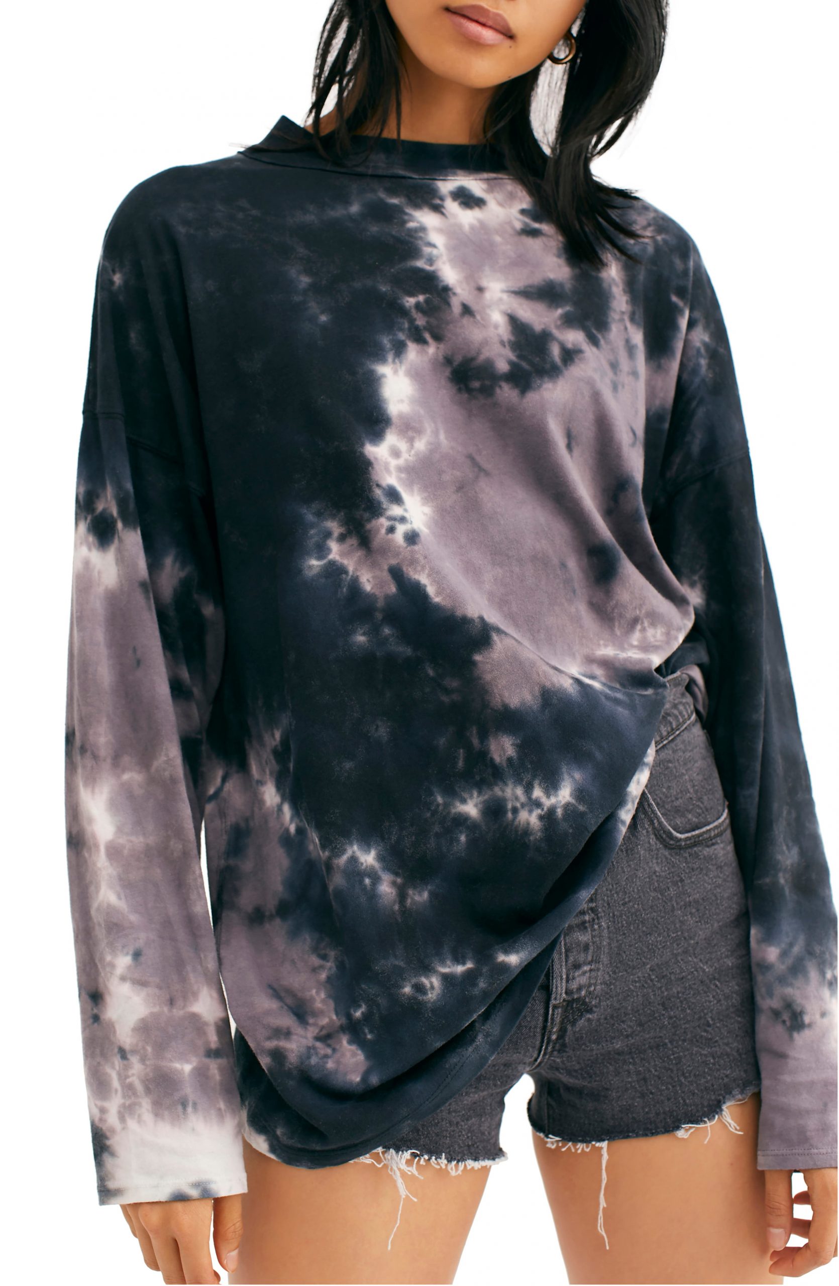 oversized long sleeve t shirt womens