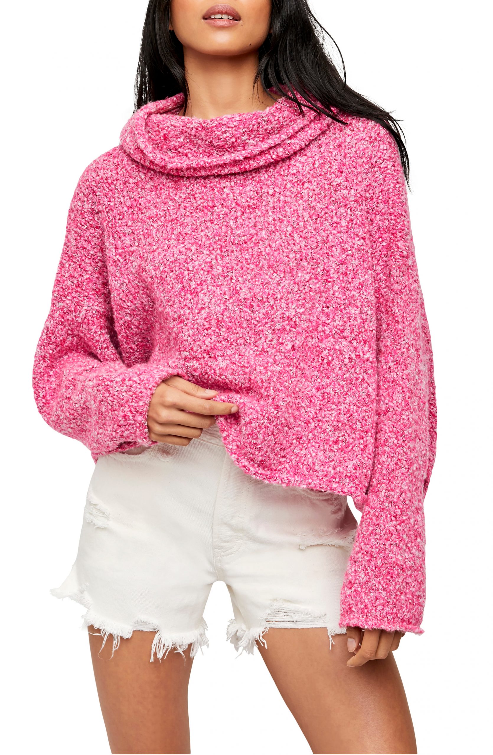 free people bff cowl neck sweater