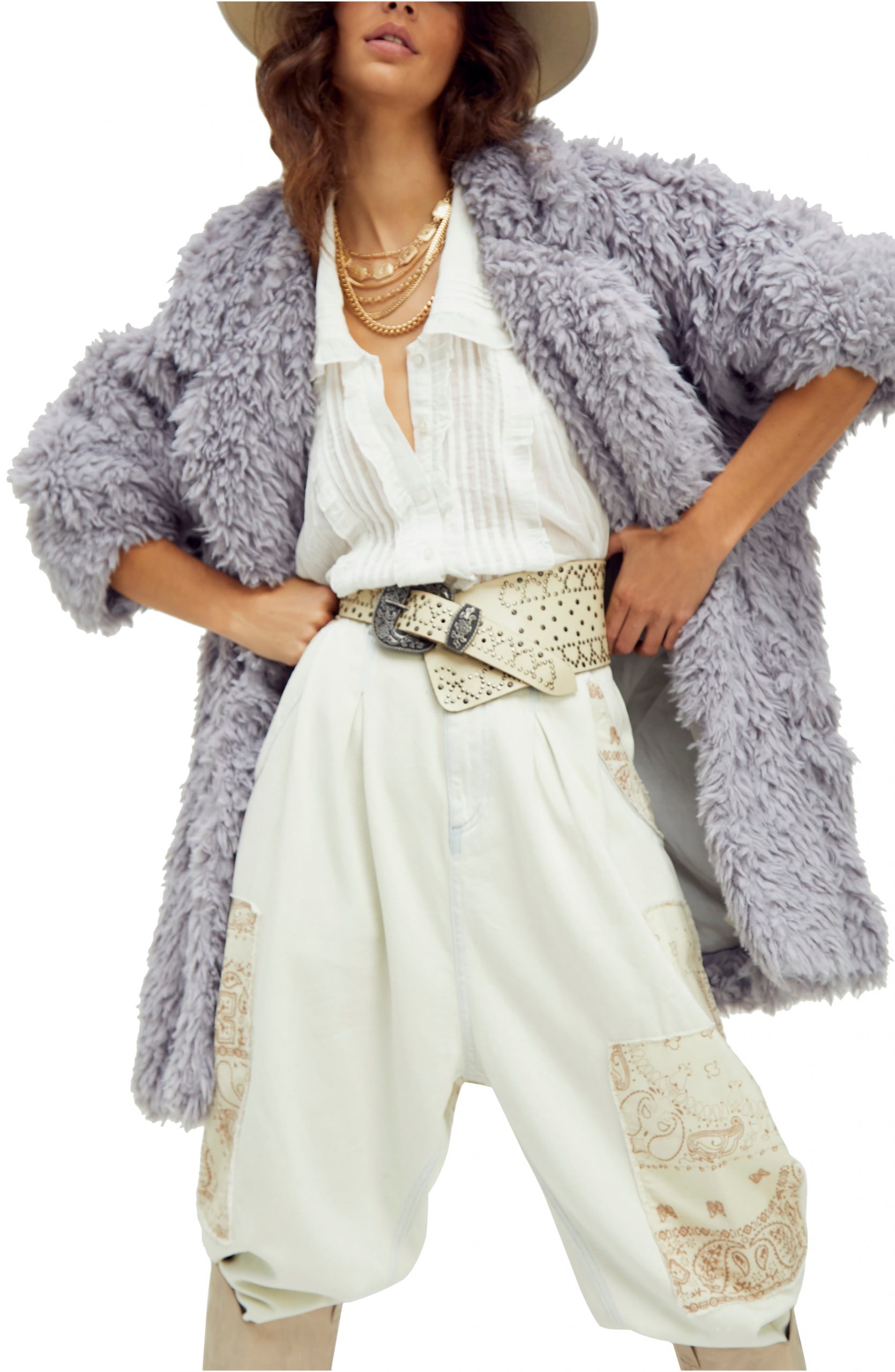 free people teddy bear coat
