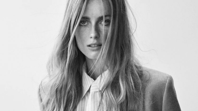 Rianne van Rompaey Tries On Zara’s Spring Styles