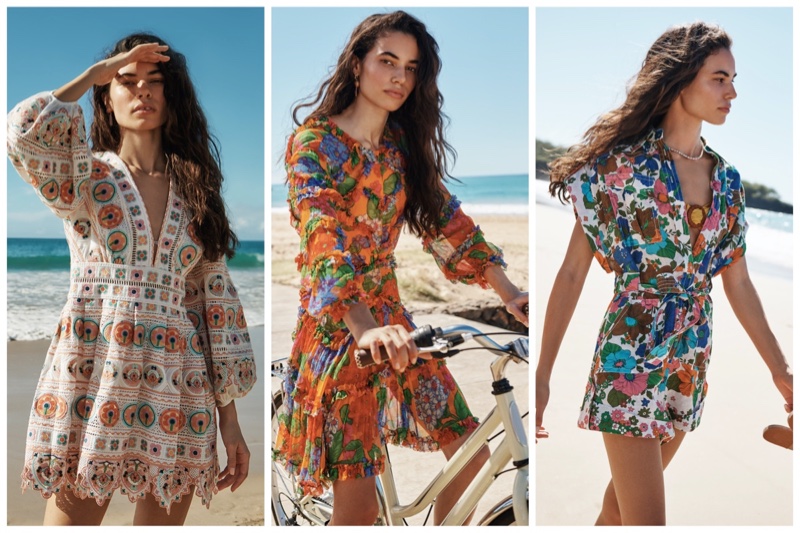 Zimmermann resort 2021 clothing.