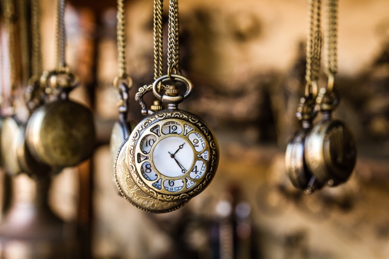 Antique Watches Hanging