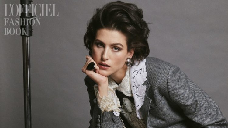 Athena Wilson Wears Polished Looks for L’Officiel Fashion Book Monte Carlo