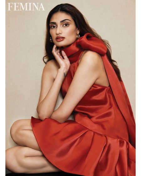 Athiya Shetty Poses in Rosy Styles for Femina India Athiya Shetty Poses in Rosy Styles for Femina India