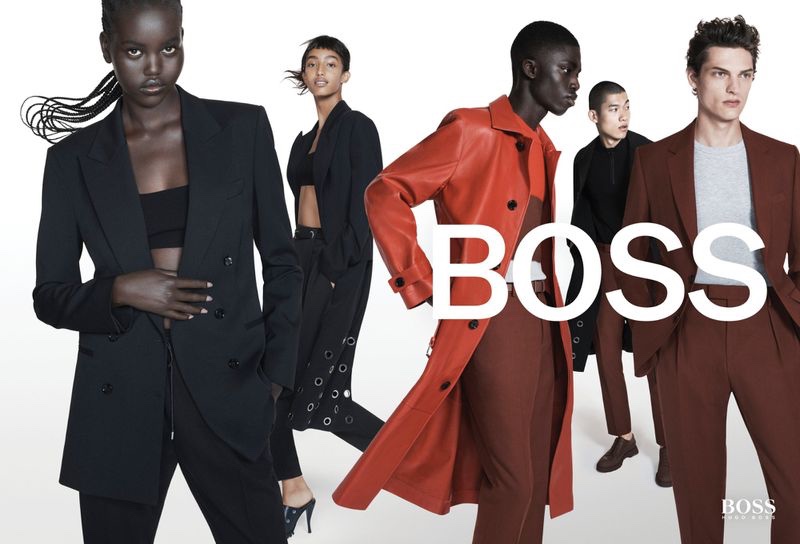 BOSS highlights suiting style for spring-summer 2021 campaign.