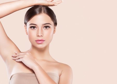 The Cost of Laser Hair Removal: What You Need to Know Beauty Model Smooth Skin Raised Armpit