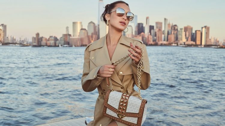 Bella Hadid Travels NYC for MICHAEL Michael Kors Spring 2021 Campaign