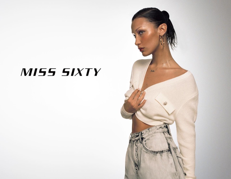 Bella Hadid stars in Miss Sixty spring-summer 2021 campaign.
