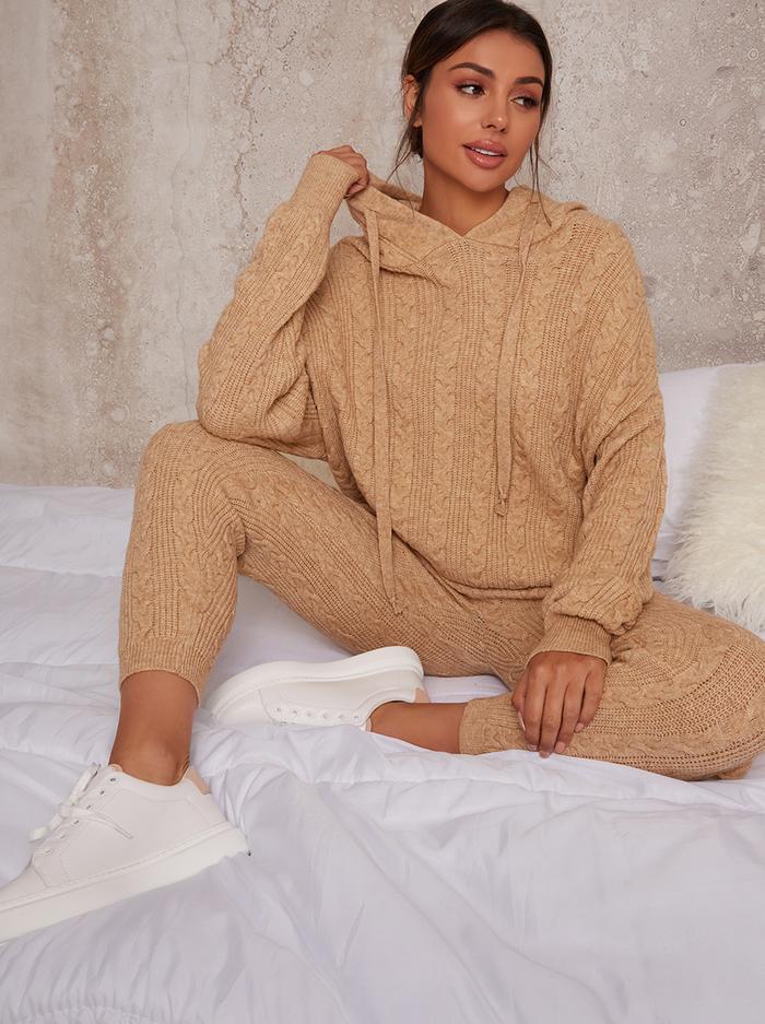 Chi Chi London Knitted Loungewear Set