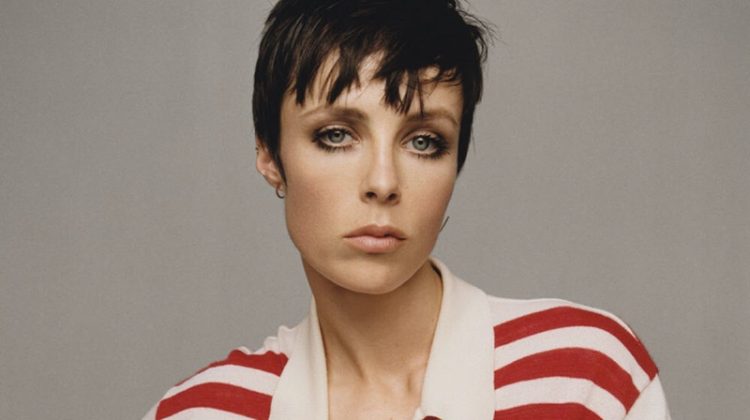 Edie Campbell Poses in Effortlessly Chic Looks for Vogue Russia
