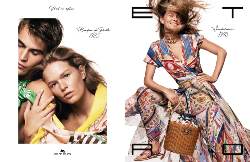 David Sims photographs Etro spring-summer 2021 campaign.