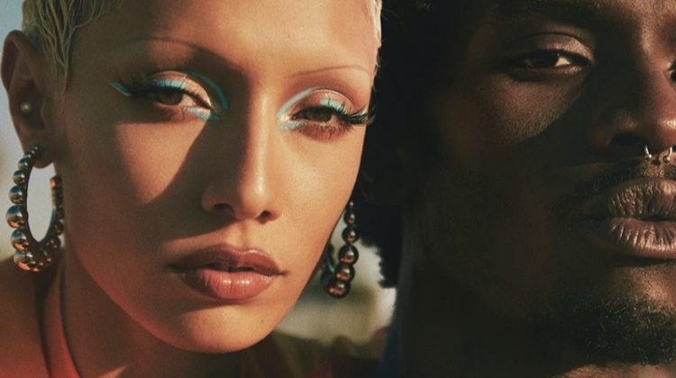 Jazzelle Poses in Statement Styles for FASHION Magazine