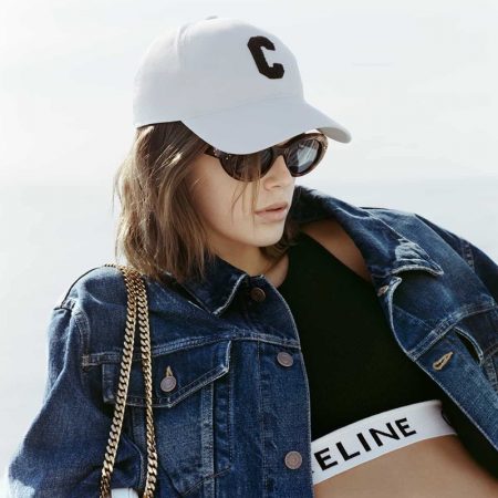 Kaia Gerber stars in Celine spring-summer 2021 campaign.