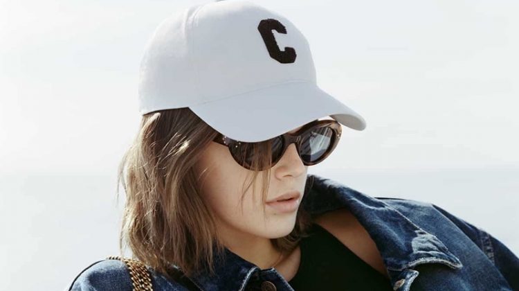 Kaia Gerber stars in Celine spring-summer 2021 campaign.