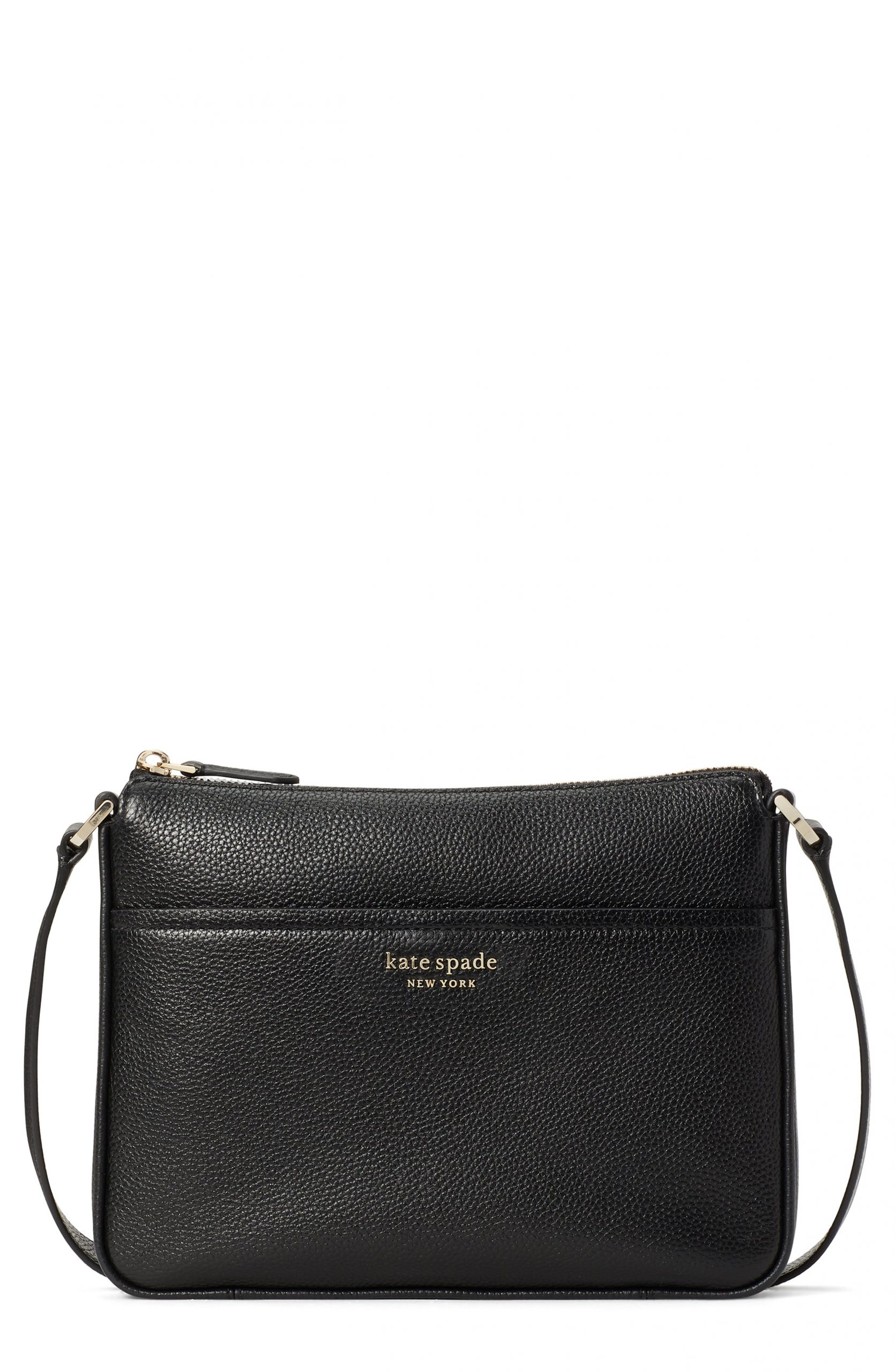 Kate Spade New York Run Around Medium Crossbody Bag - Black | Fashion ...