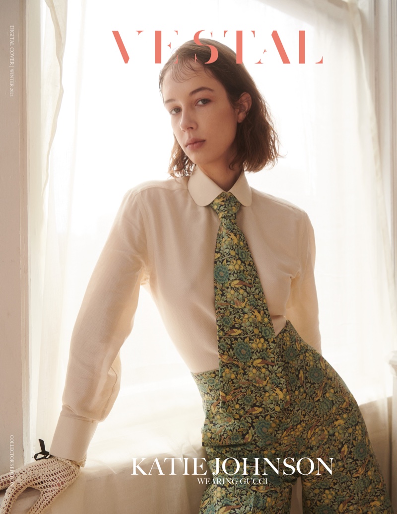 Katie Johnson Vestal Magazine Kevin Gucci Editorial