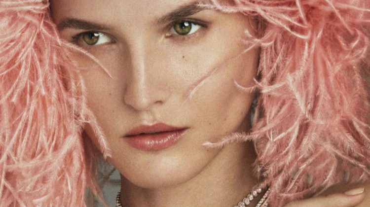 Katlin Aas Poses in Luxury Jewelry for Vanity Fair Italy
