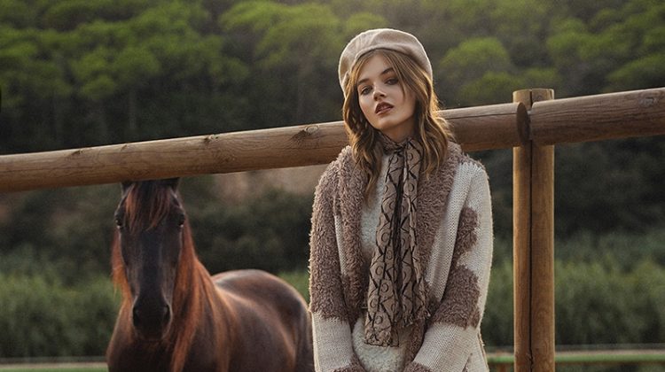 Kristina Malevych Wears Countryside Style for Grazia Netherlands