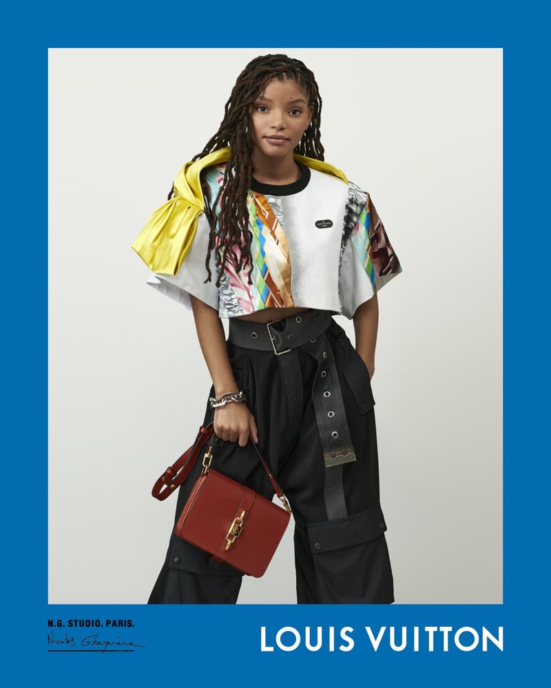 Halle Bailey stars in Louis Vuitton spring-summer 2021 campaign.