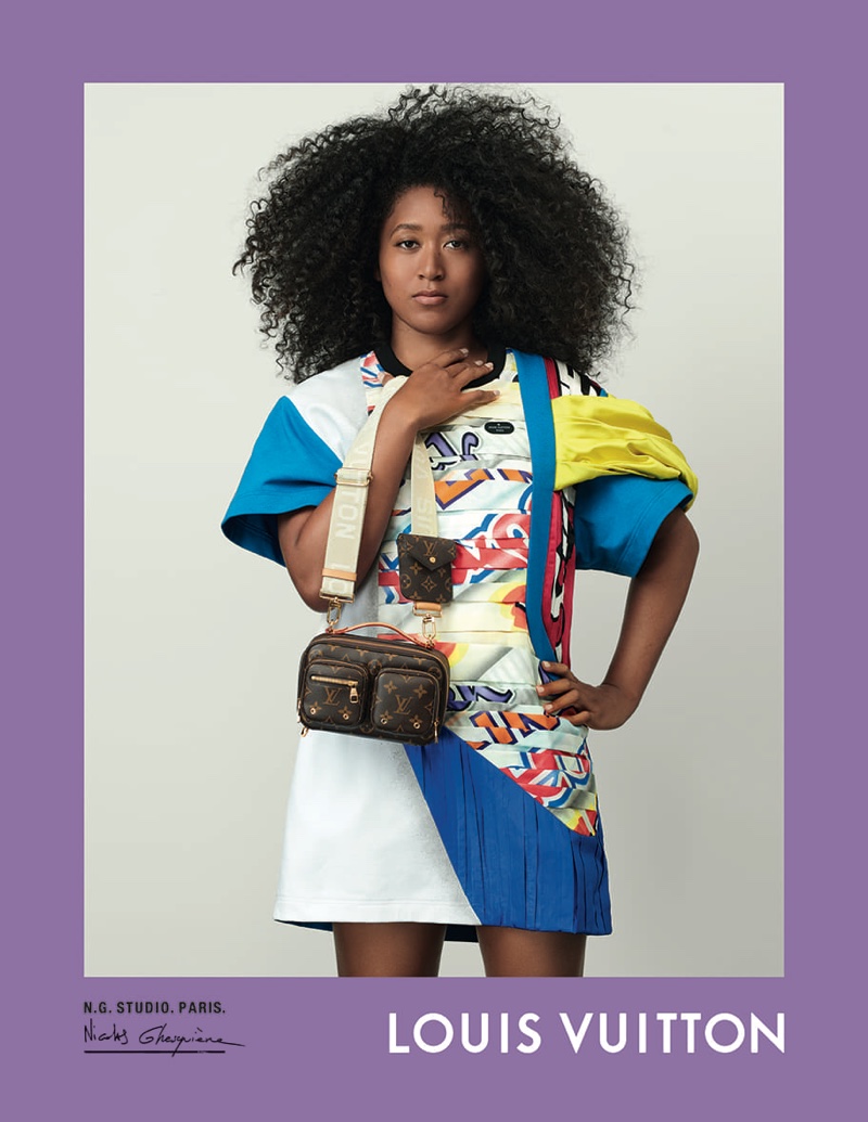 Naomi Osaka appears in Louis Vuitton spring-summer 2021 campaign.