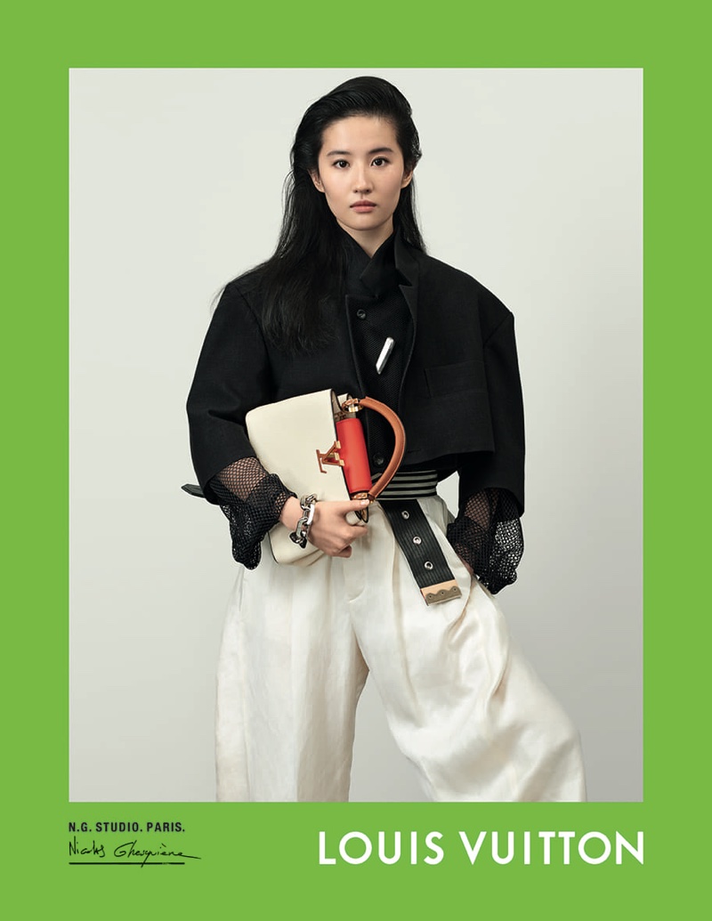 Liu Yifei stars in Louis Vuitton spring-summer 2021 campaign.