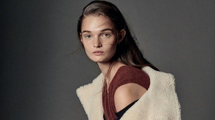 Lulu Tenney Models Layered Outfits for Vogue Russia