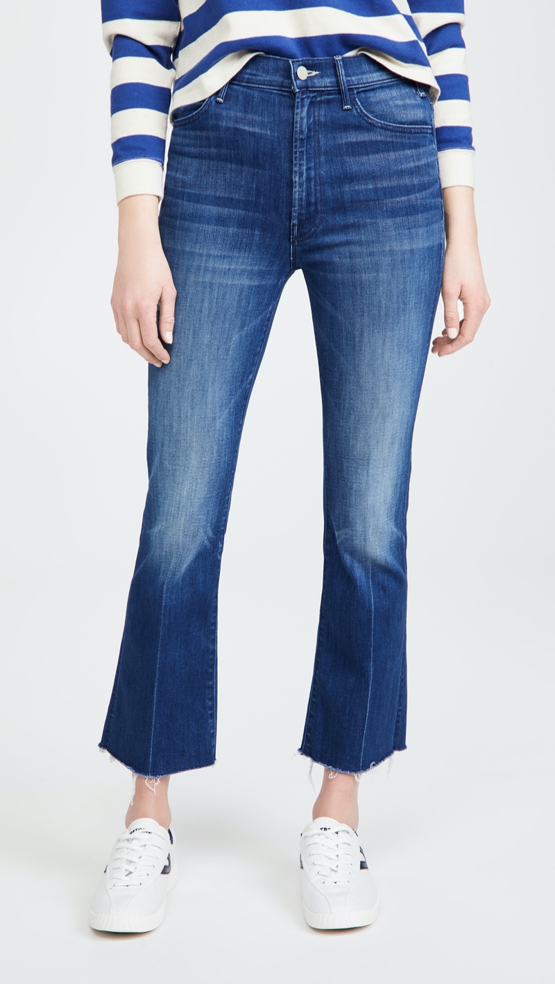 MOTHER The Hustler Ankle Fray Jeans $228